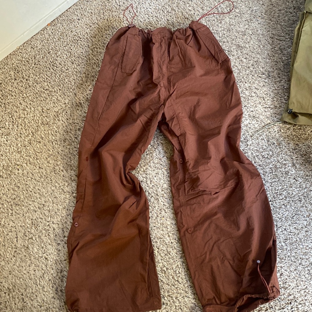 Brown joggers comfy and cute new